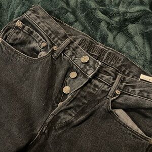 Artizia - Paradise Mine. Washed Black Straight Jeans